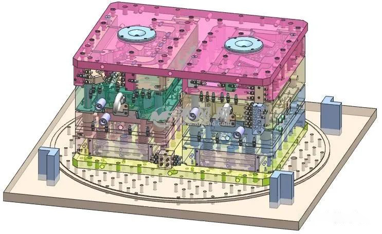 雙色模具注塑加工特點